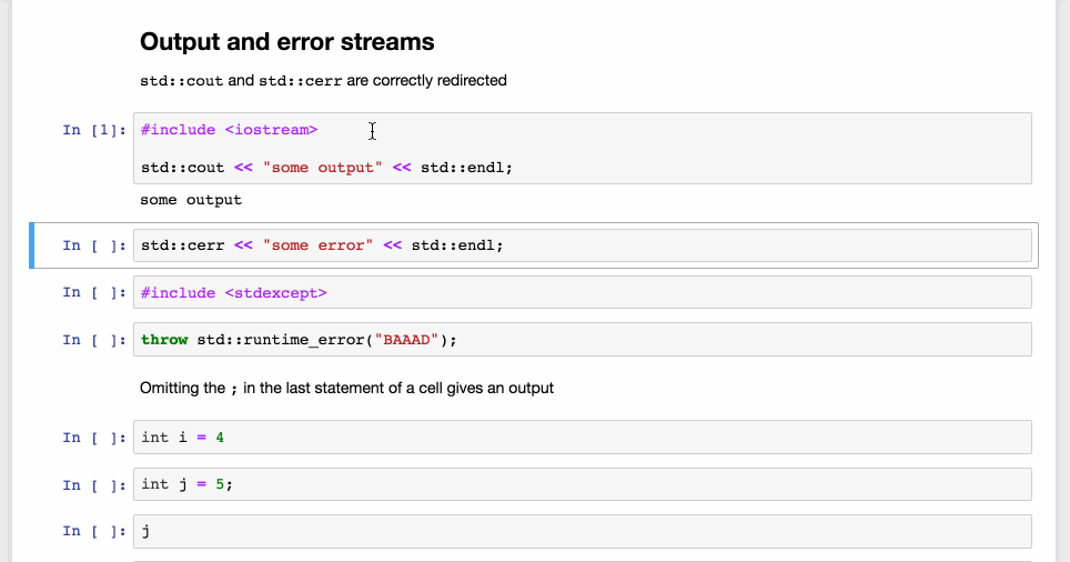 Last Value Printing demo